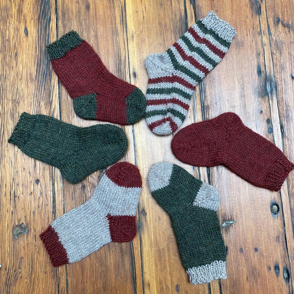 twinkle toes knit socks