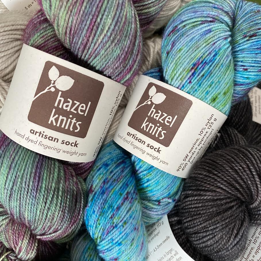 hazel knits artisan sock