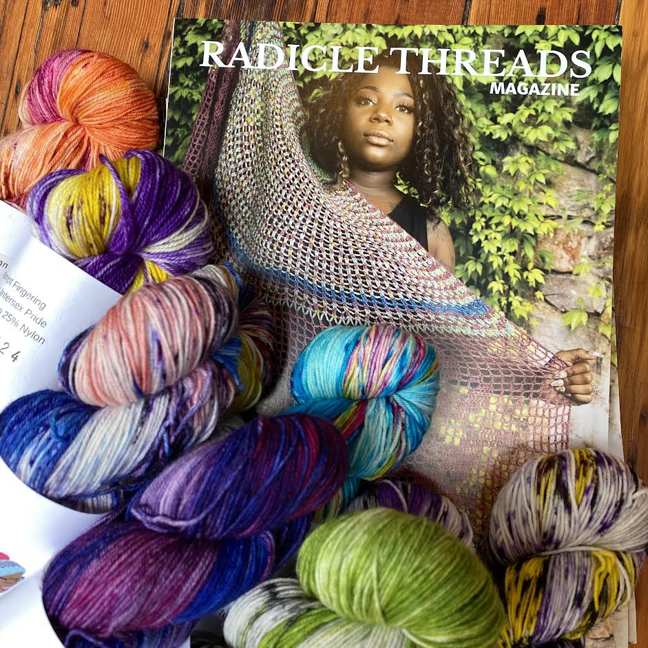 radicle threads and fully spun