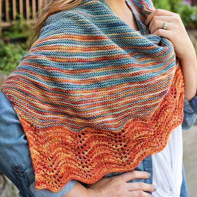 Just Added: New Colors for Waterside Shawl Kit