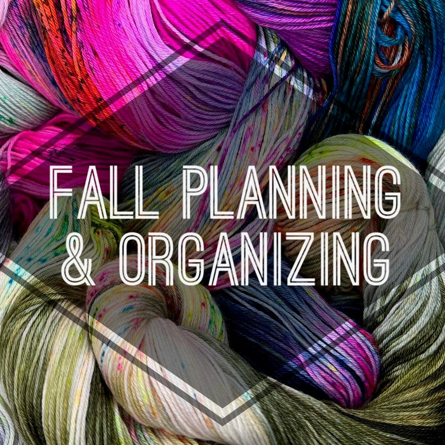 fall planning and organizing