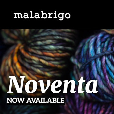 New from Malabrigo: Noventa