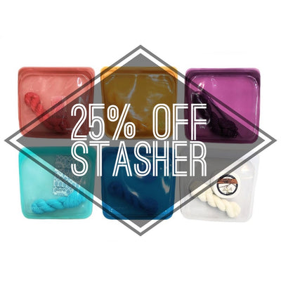 25% Off Stasher Bags!