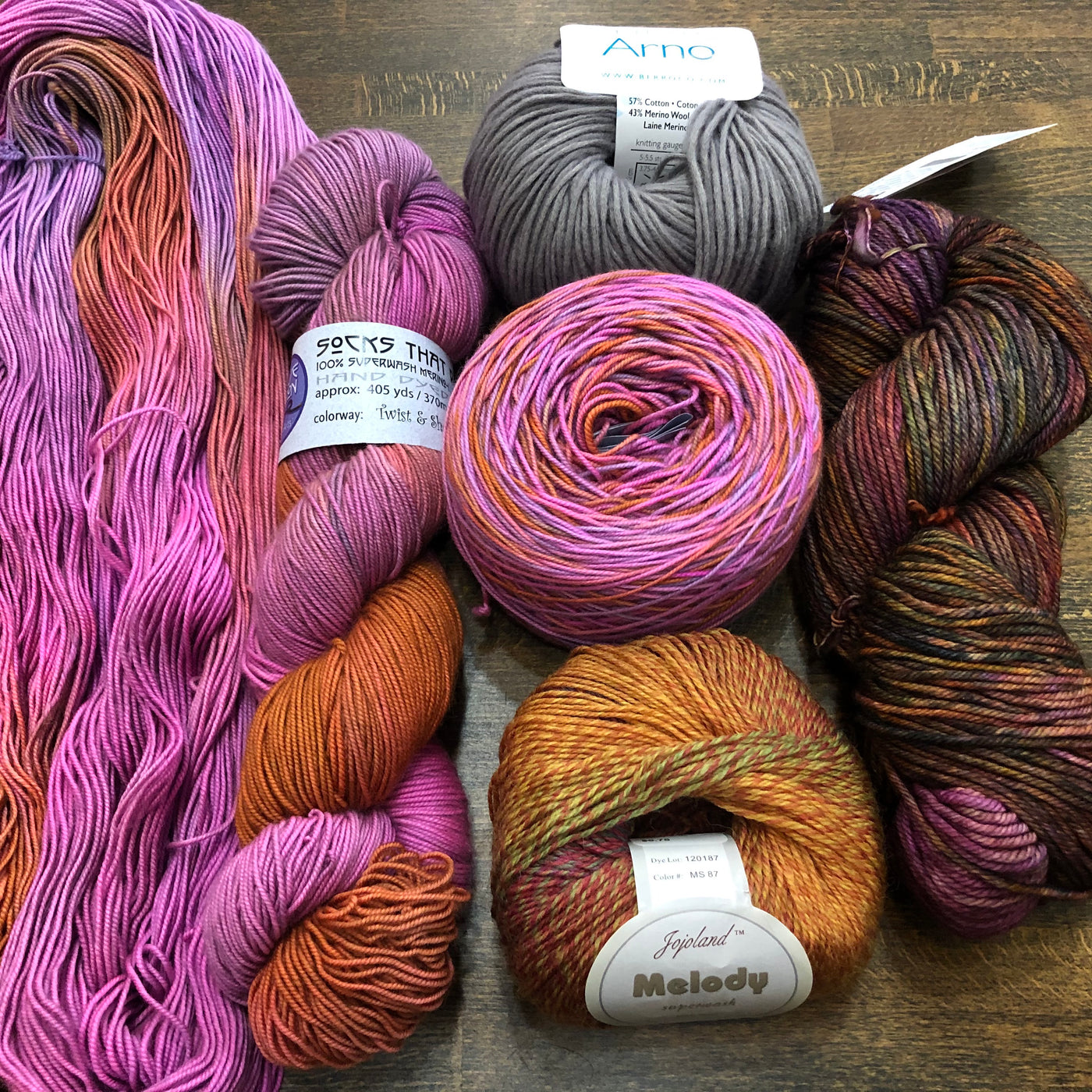 Wound and Unwound Yarn