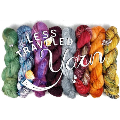 Hand Dyed Spotlight: Less Traveled Yarn