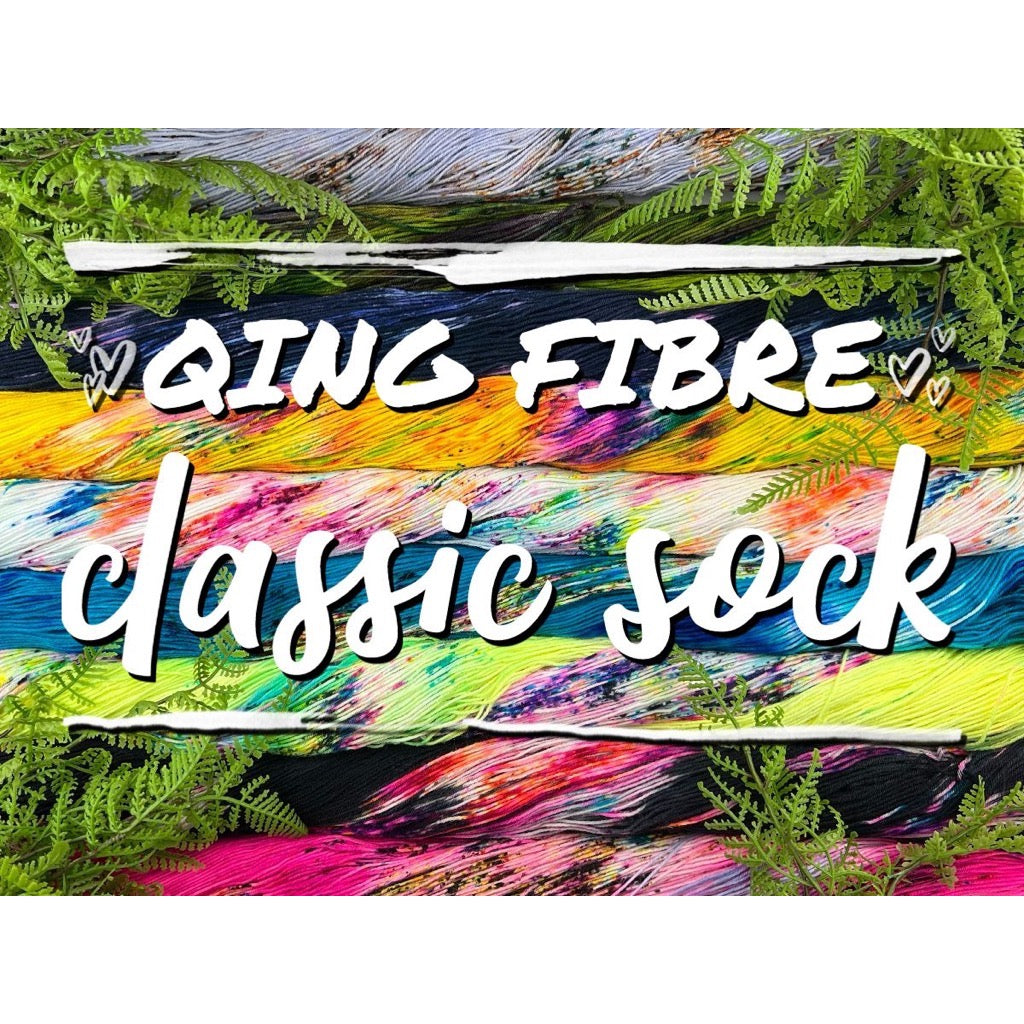 qing fibre classic sock