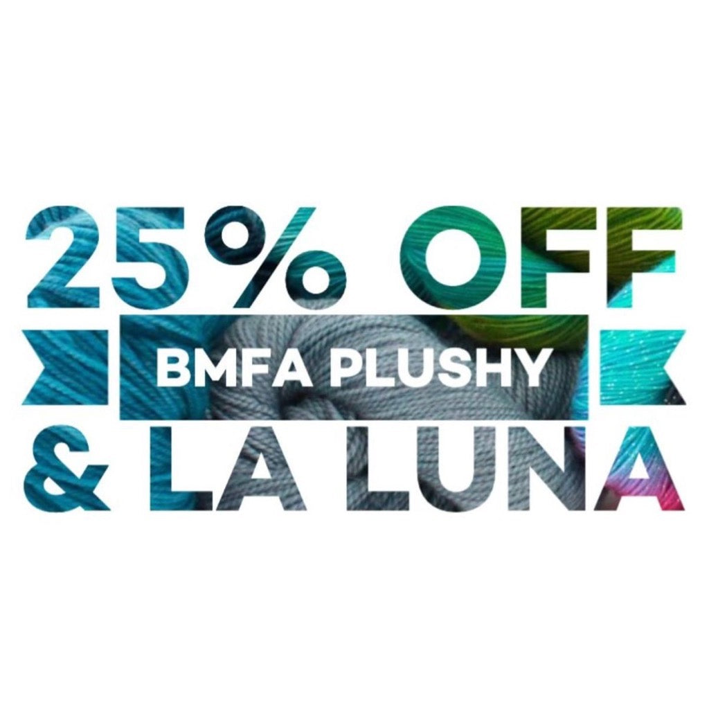 25% Off BMFA Plushy & La Luna DK