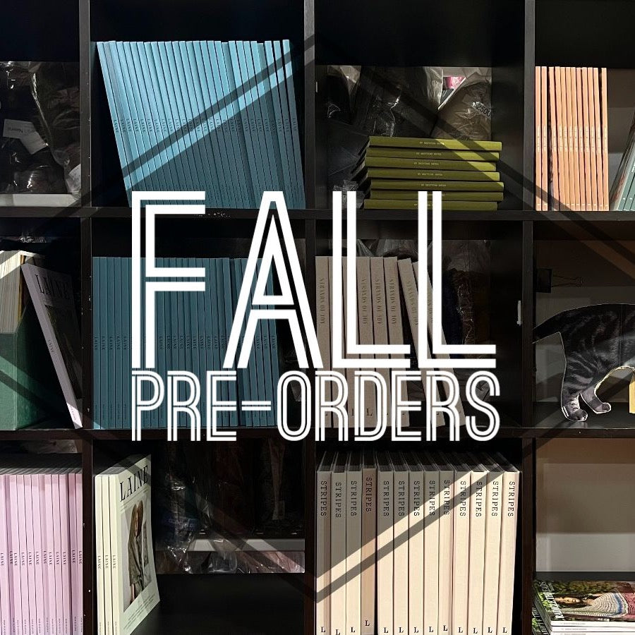 Fall Pre-Orders