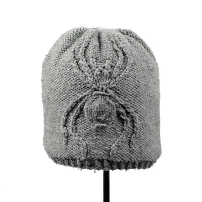 Knit a creepy crawly hat for Halloween