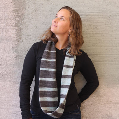 Prime Meridian Cowl + Hazel Knits Entice