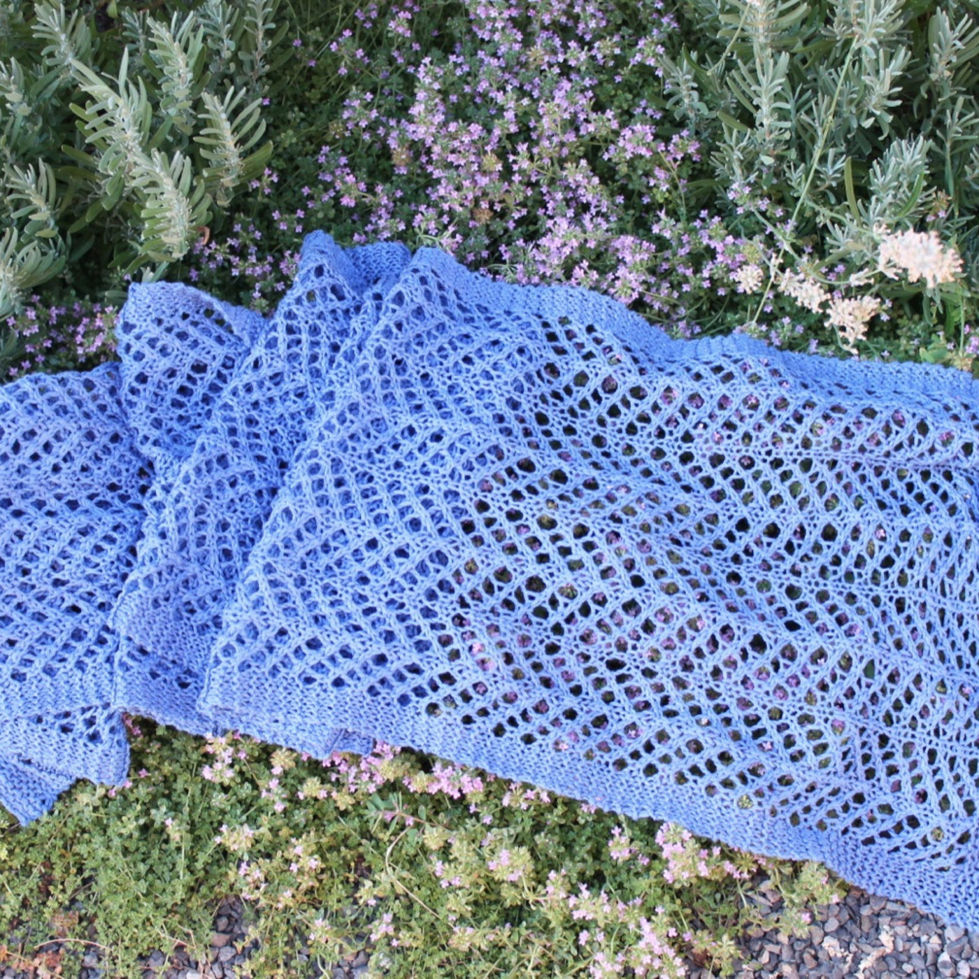 summer linen shawl
