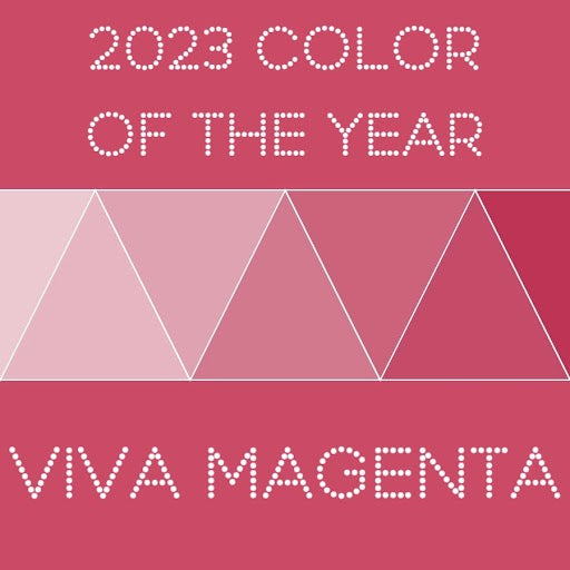 2023 color of the year, viva magenta