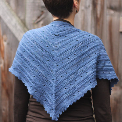 SOS Shawl pattern - by Knit Quest | Twisted