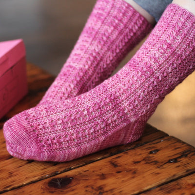 Berrylicious Socks pattern - by Chrissy Gardiner | Twisted
