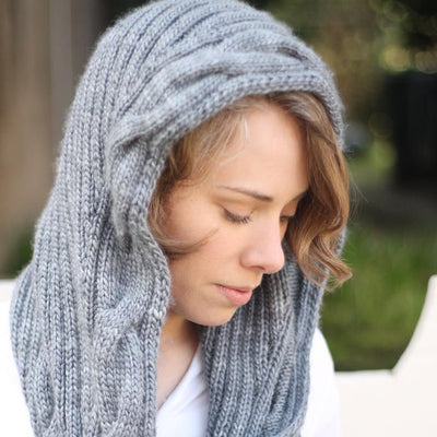 Cloudburst Cowl pattern - by Emily Williams | Twisted